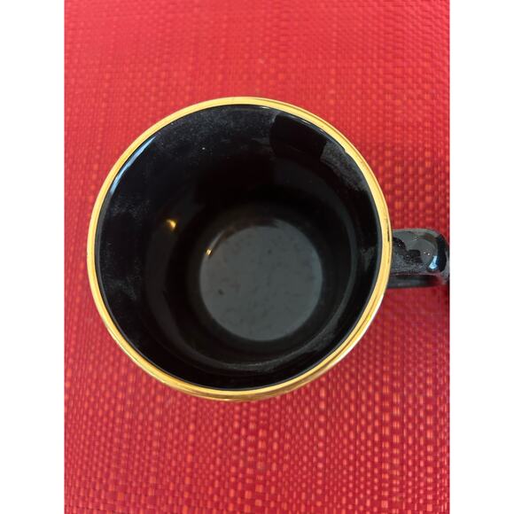 Rolls Royce Black / Gold Mug 'Keystone Region Rolls Royce Owners Club' Set of 2 - Picture 3 of 9